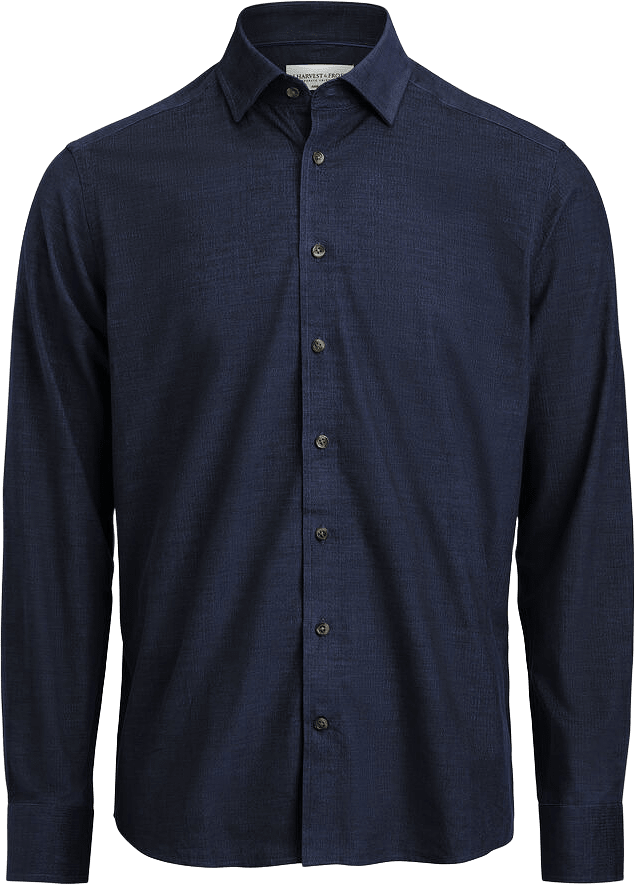 J.h&f Indigo Bow 134 Tailored Fit Brown Xs 35/36, från J.Harvest & Frost, i färgen blå.