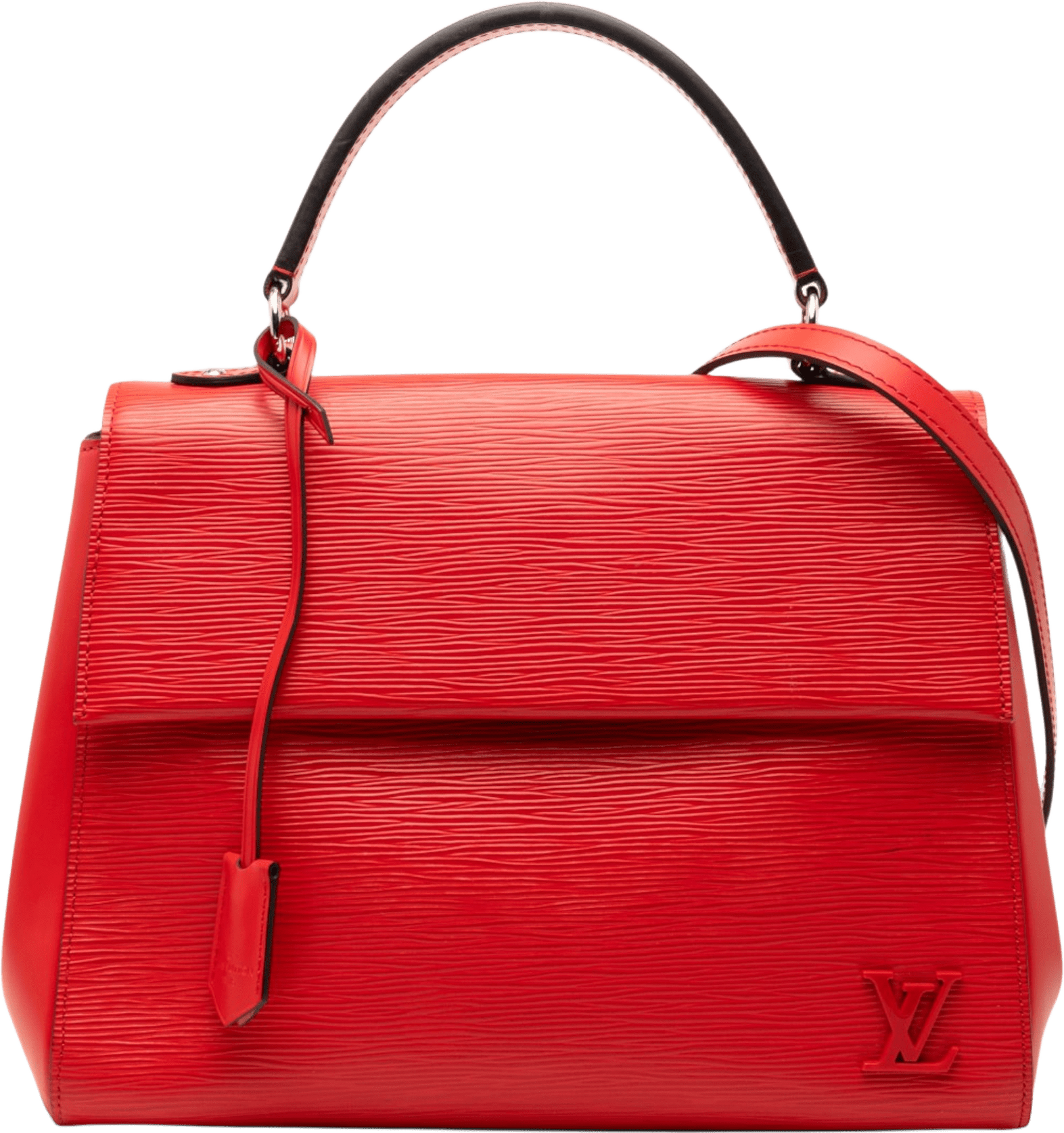Louis Vuitton Epi Cluny Mm, från Luxclusif, i färgen red.