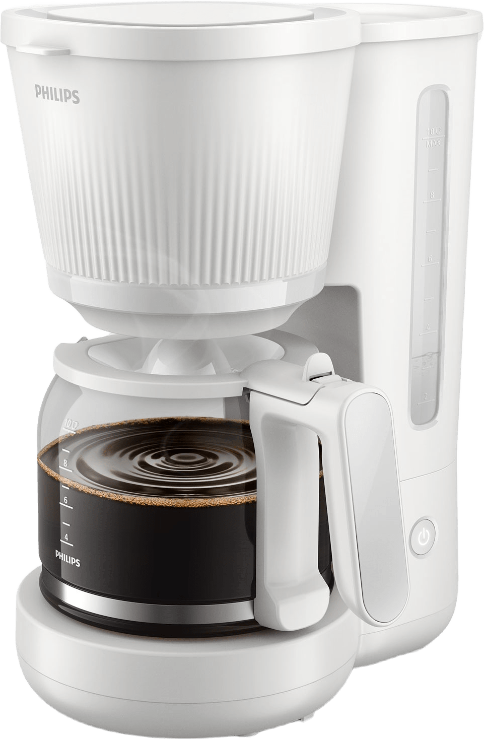 Kaffebryggare Hd7411/00 3000-serien Arctic White, från Philips, i färgen arctic white.