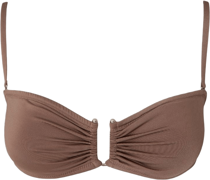 Bandeau Bikini Top, från Understatement, i färgen mauve.