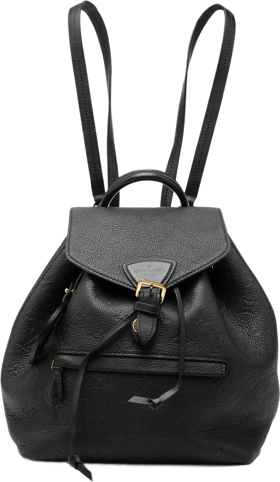 Louis Vuitton Monogram Empreinte Montsouris Pm Backpack, från Luxclusif, i färgen black.