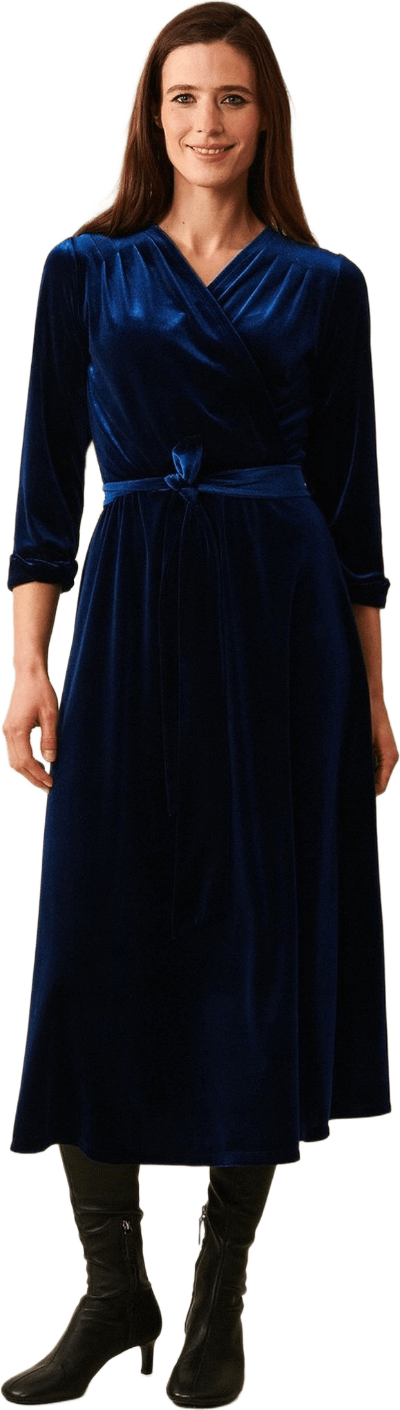 Coraline Dress, från Jumperfabriken, i färgen navy.