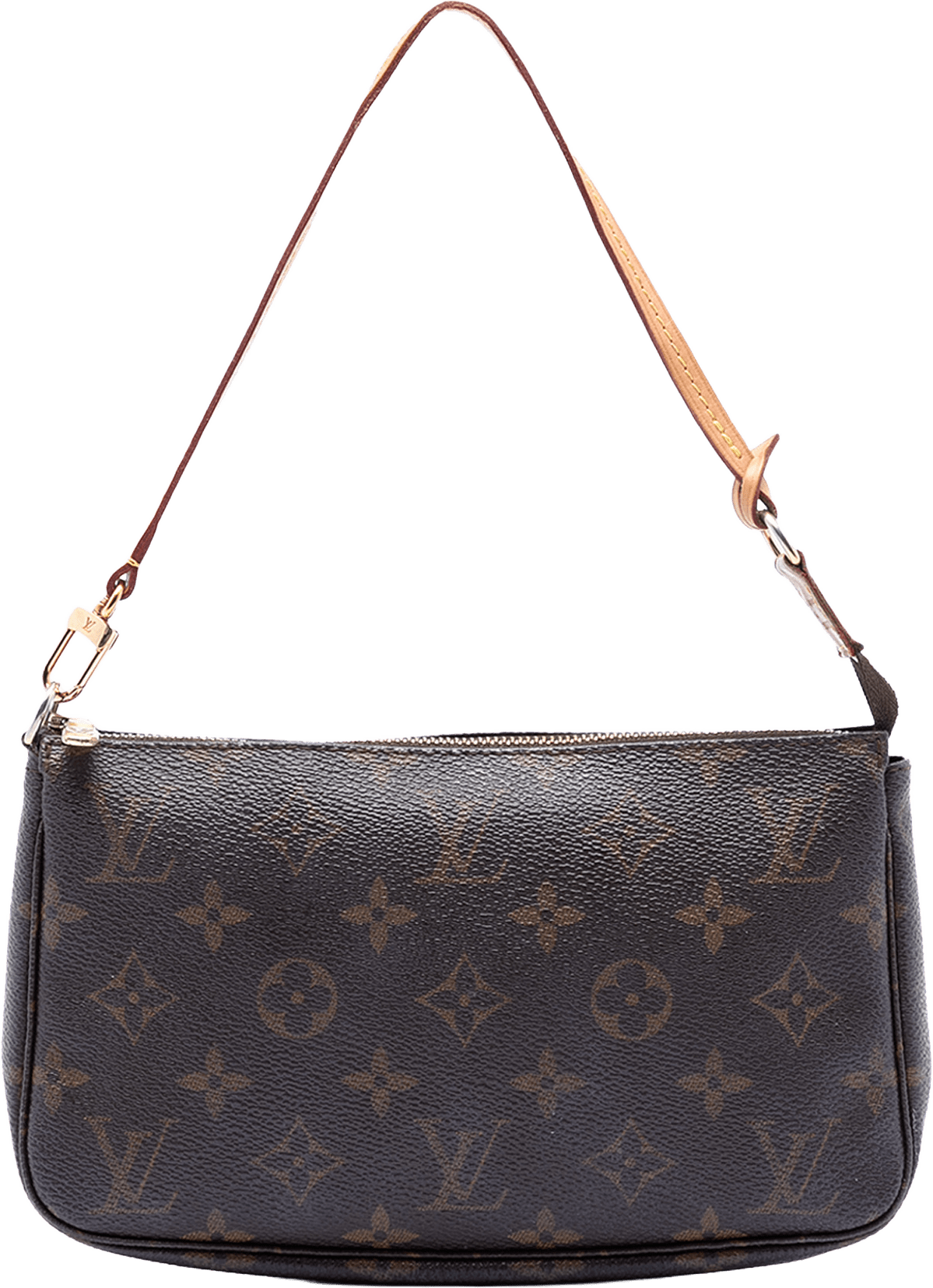 Louis Vuitton Monogram Pochette Accessoires, från Luxclusif, i färgen brown.