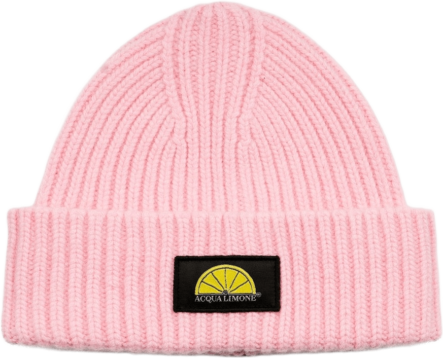 Soft Knit Beanie, från Acqua Limone, i färgen pale pink.