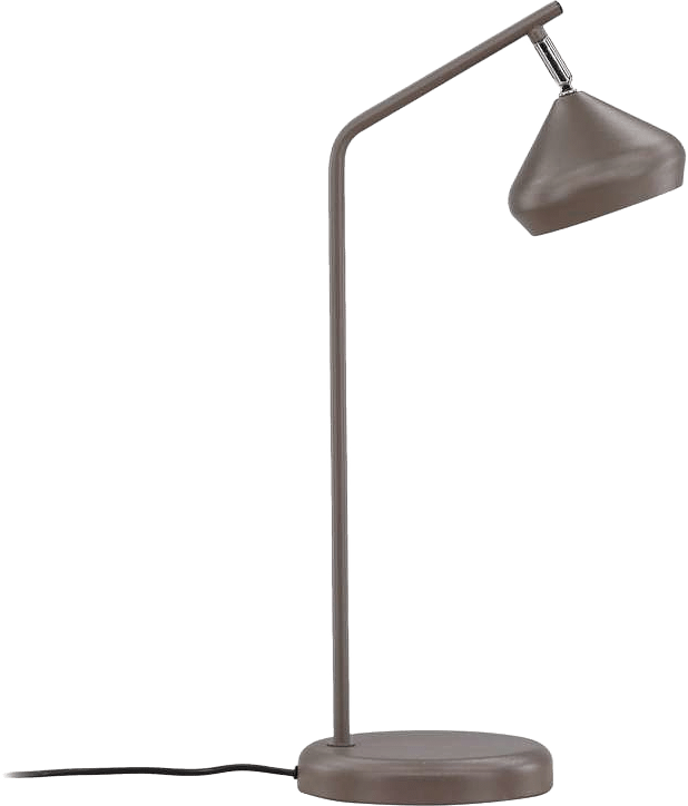 Isaberg Bordslampa, från Venture Home, i färgen chrome,mocca.