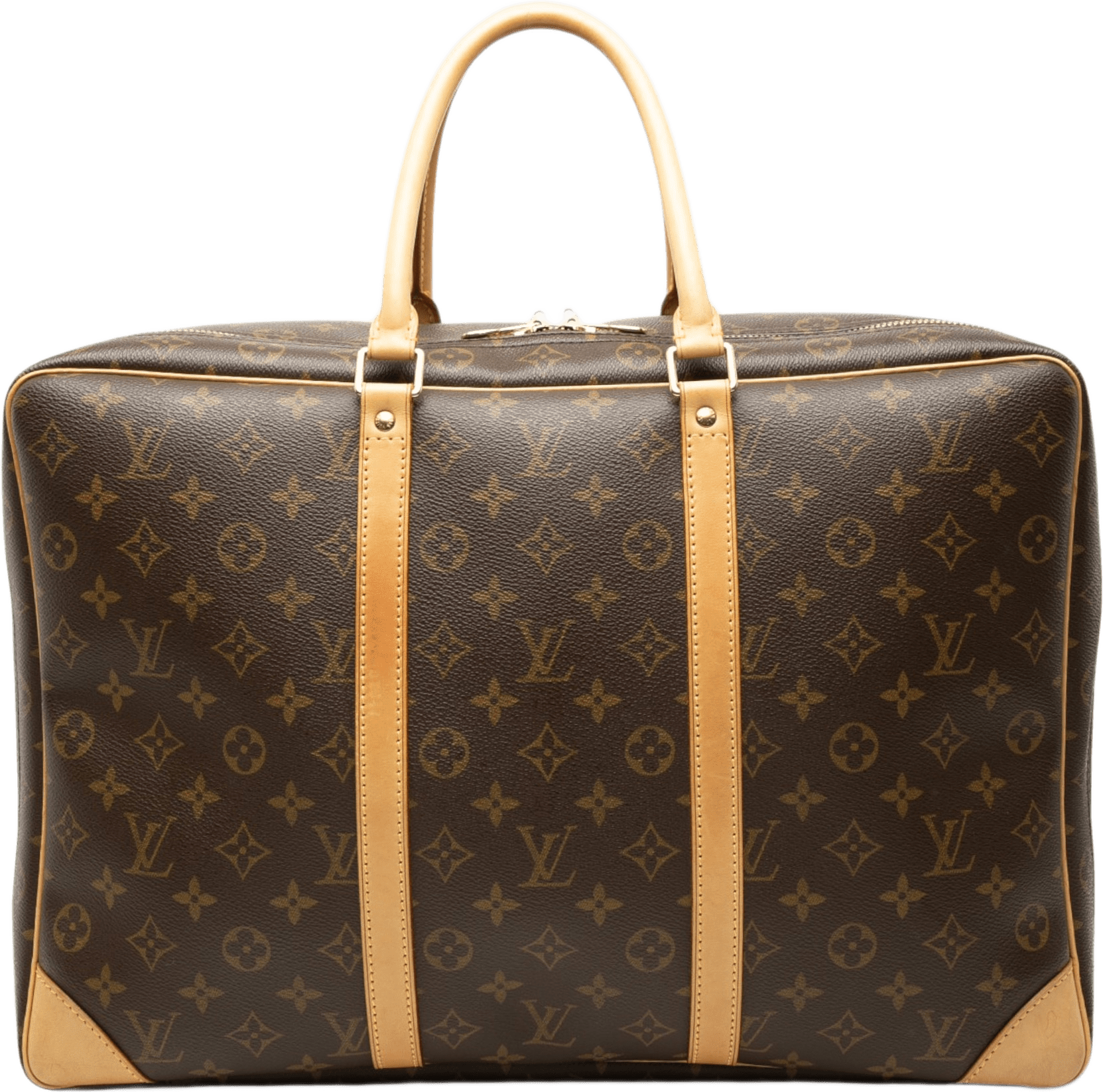 Louis Vuitton Monogram Sirius 45, från Luxclusif, i färgen brun.
