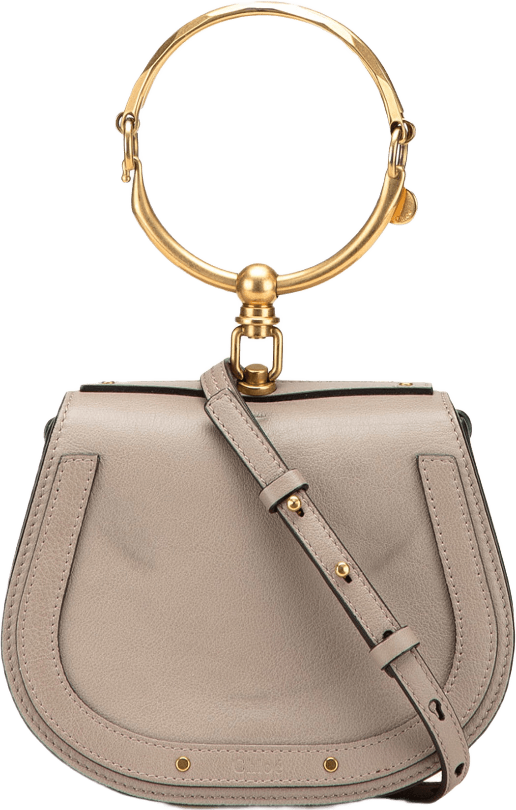 Chloé Small Leather Nile Bracelet Satchel