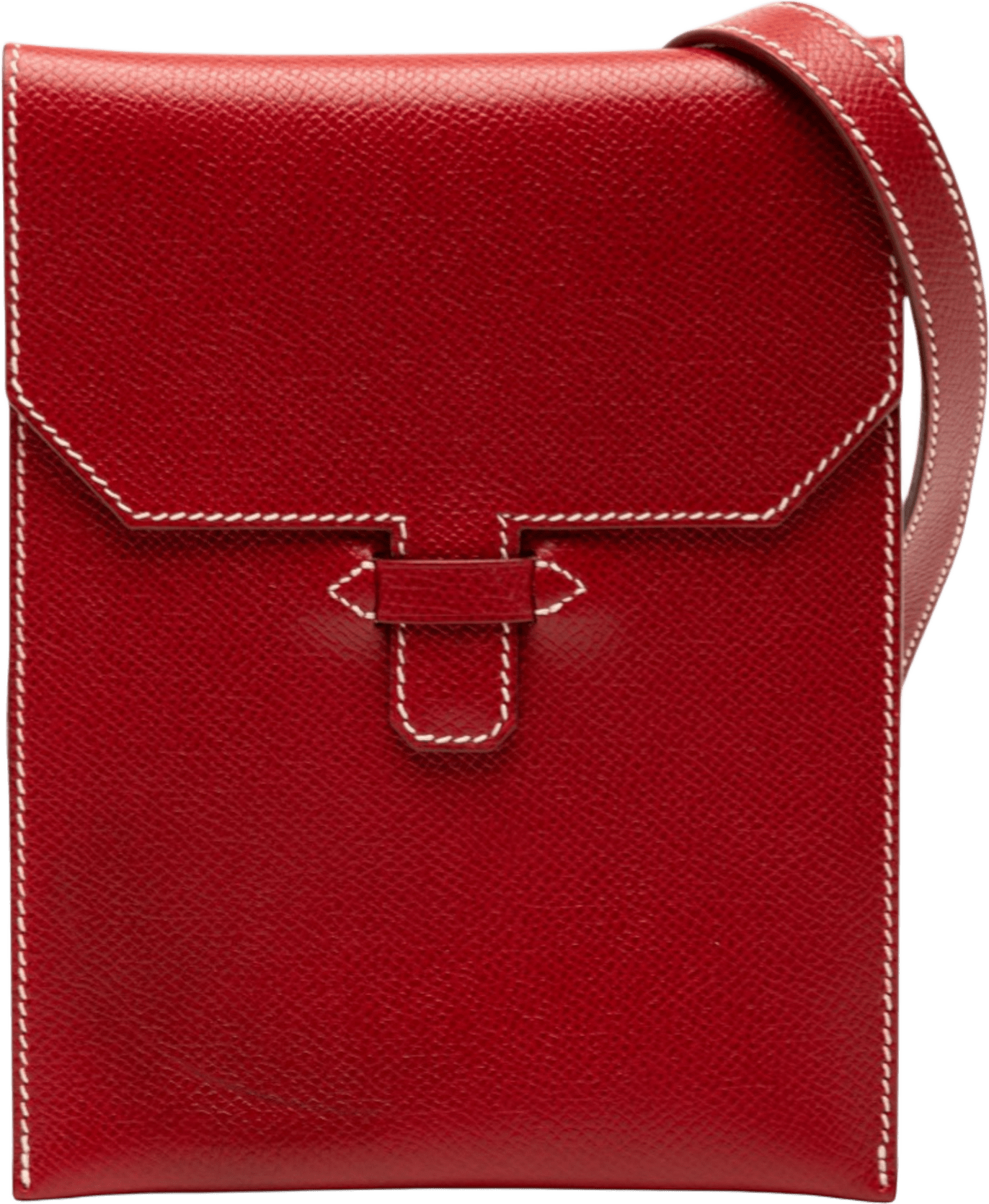 Hermès Courchevel Amelie, från Luxclusif, i färgen dark red.