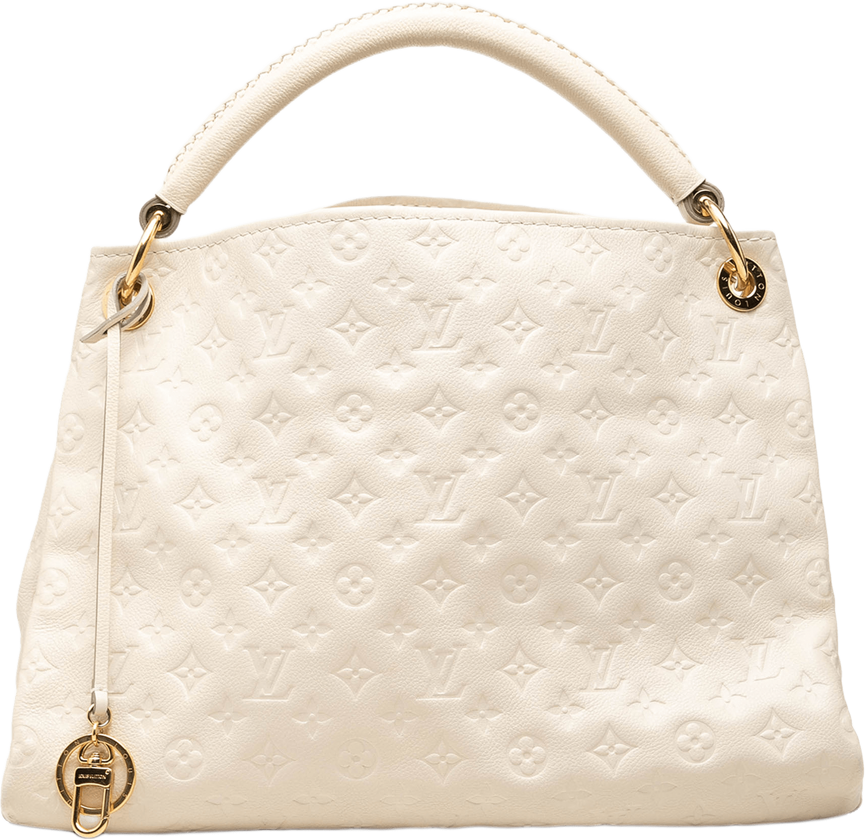 Louis Vuitton Monogram Empreinte Artsy Mm, från Luxclusif, i färgen vit.