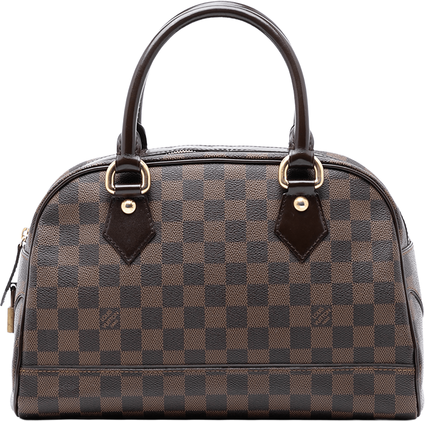 Louis Vuitton Damier Ebene Duomo, från Luxclusif, i färgen brown.