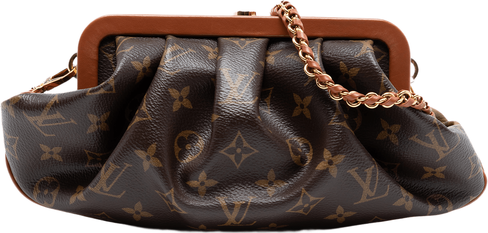 Louis Vuitton Monogram Reverse Boursicot Ew, från Luxclusif, i färgen brown.