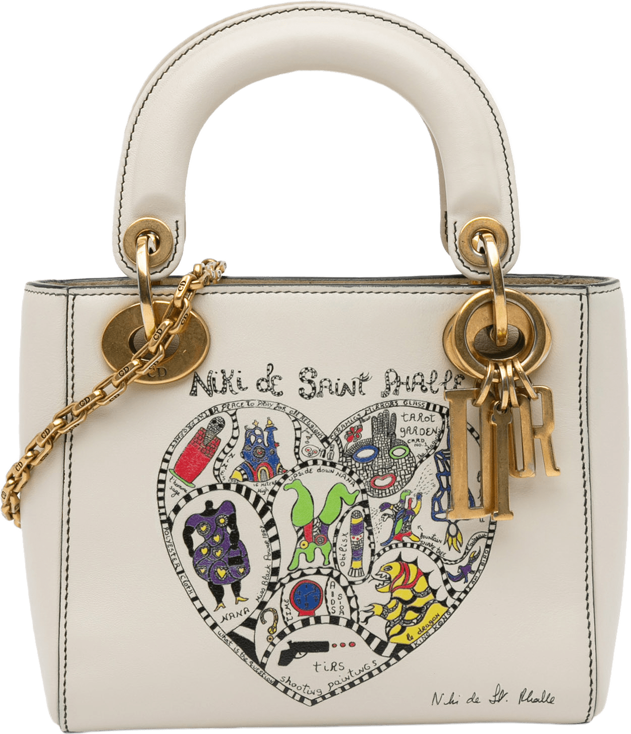 Dior Niki De Saint Phalle Mini Calfskin Lady Dior