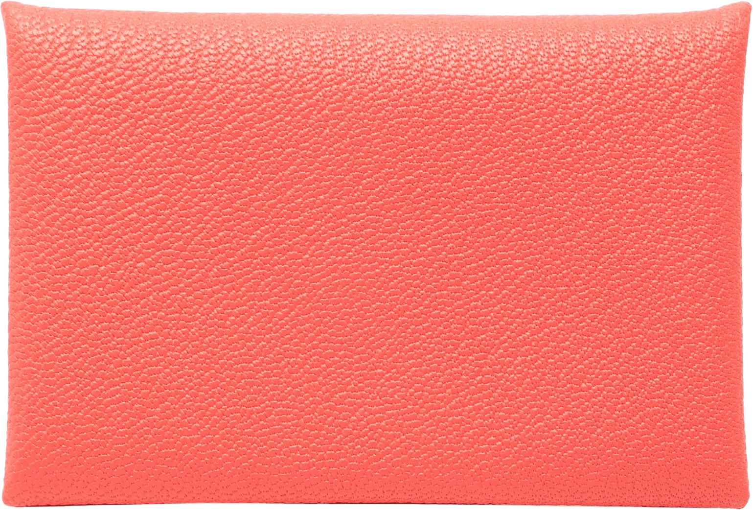 Hermès Chevre Mysore Verso Calvi Card Holder, från Luxclusif, i färgen blush.