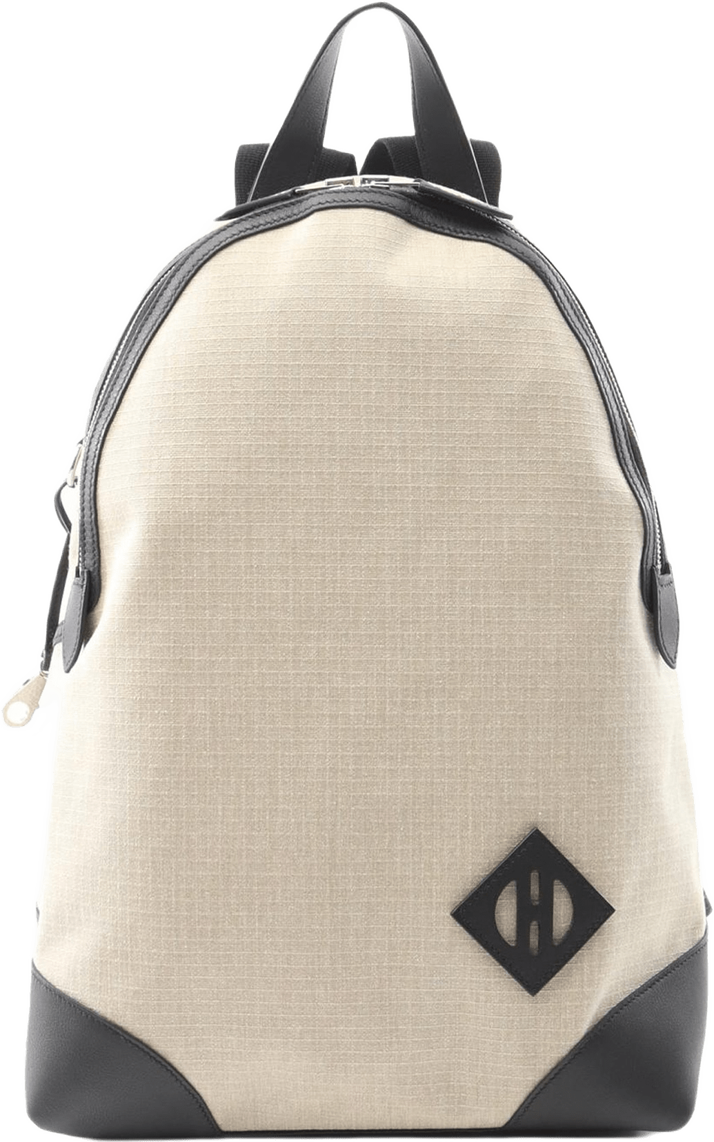 Hermès Bivouac And Swift Allback Backpack, från Luxclusif, i färgen beige.