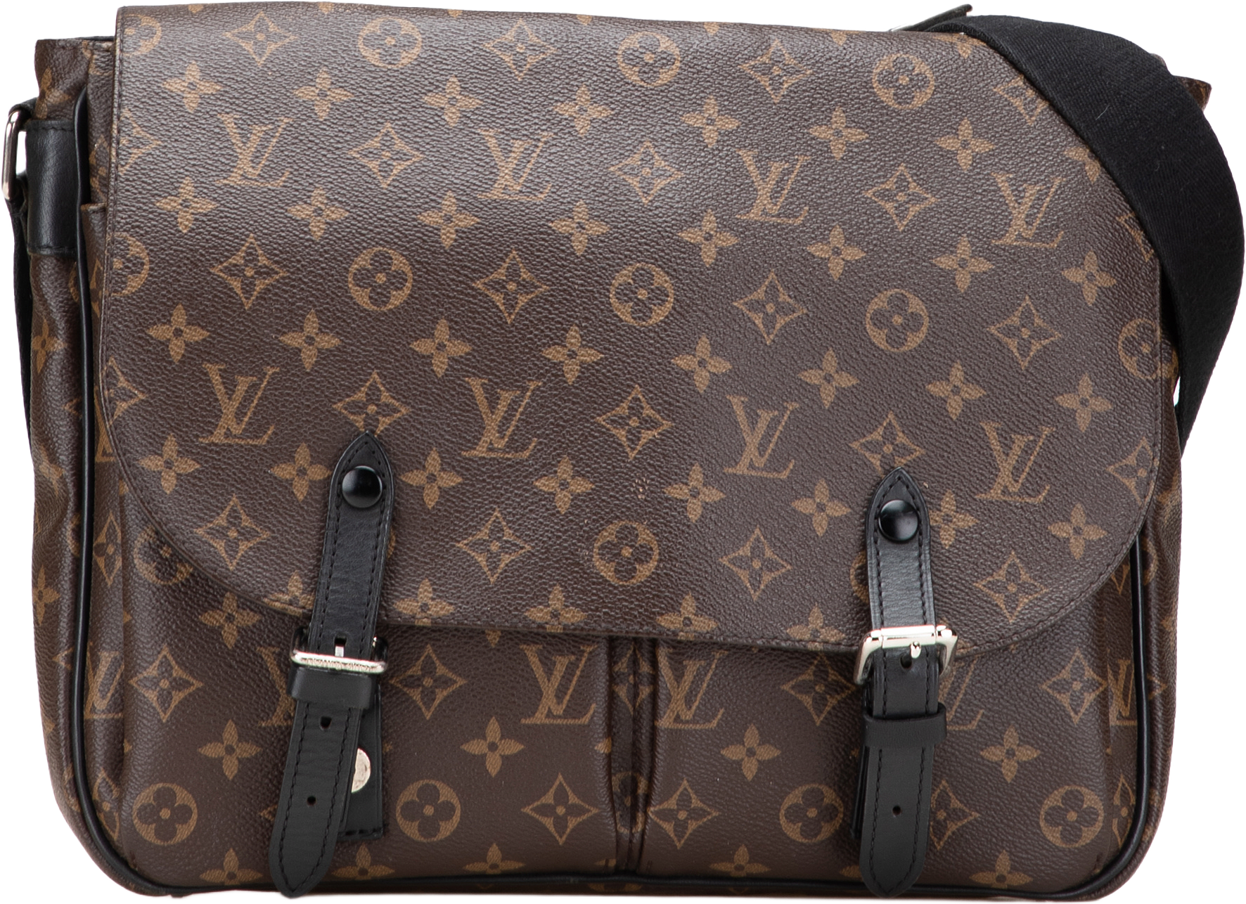 Louis Vuitton Monogram Macassar Christopher Messenger, från Luxclusif, i färgen brown.