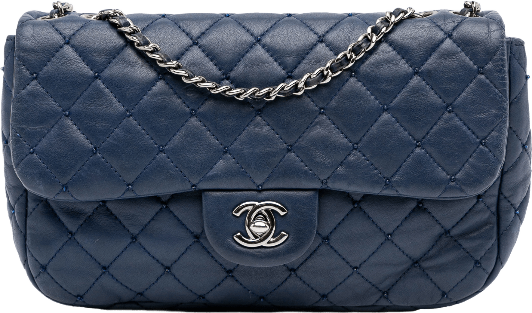 Chanel Small Quilted Lambskin Beaded Single Flap