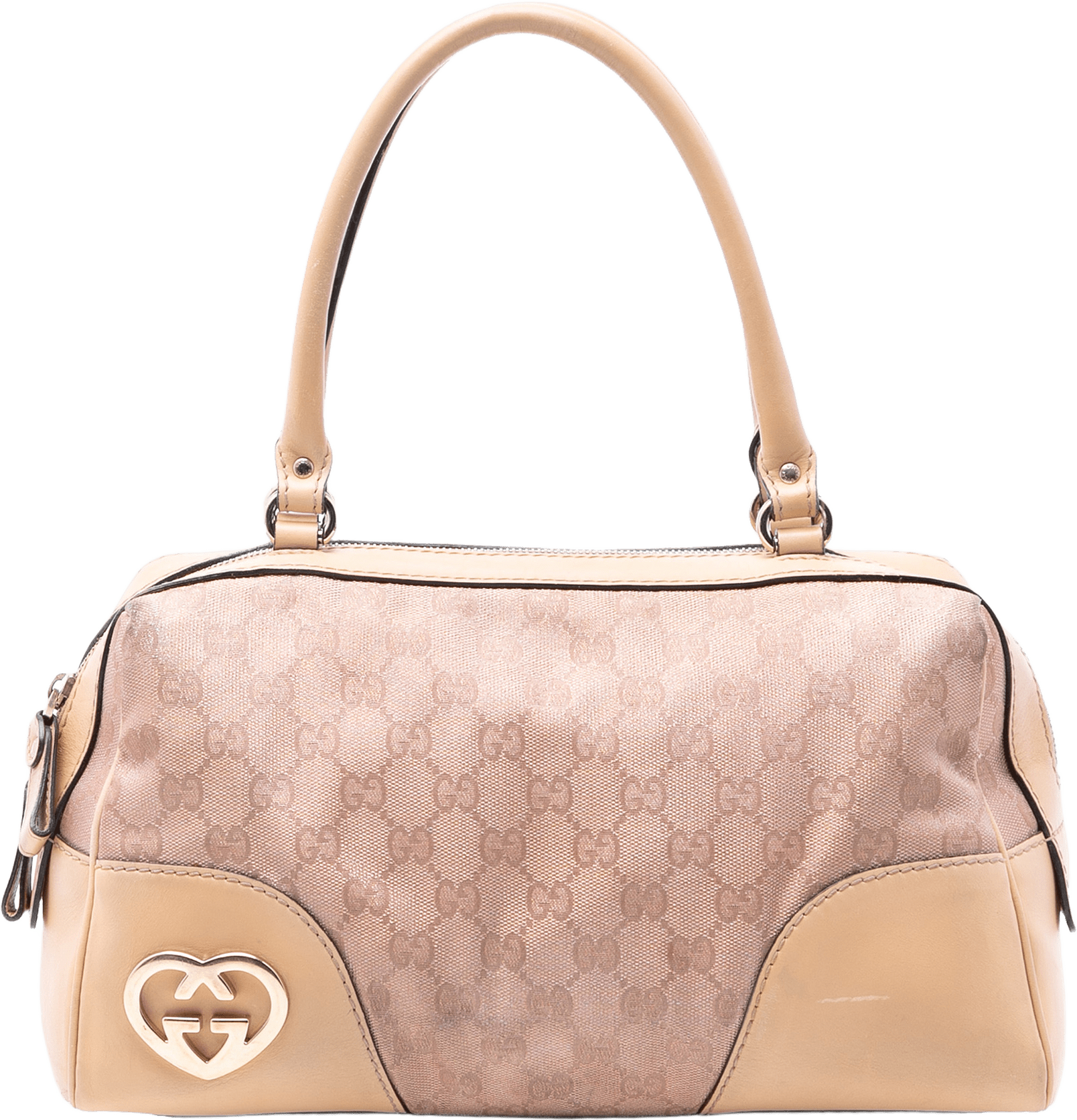 Gucci Gg Canvas Lovely Handbag, från Luxclusif, i färgen pink.