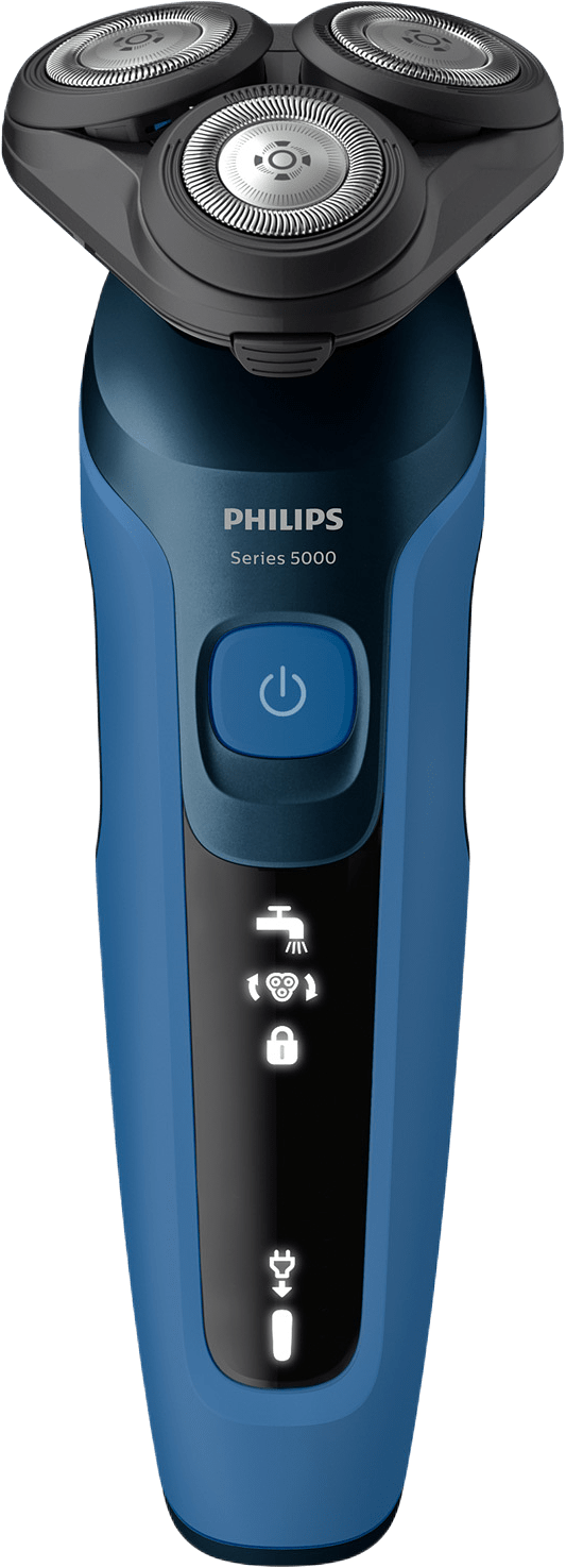 Rakapparat S5466/17, från Philips, i färgen blå.