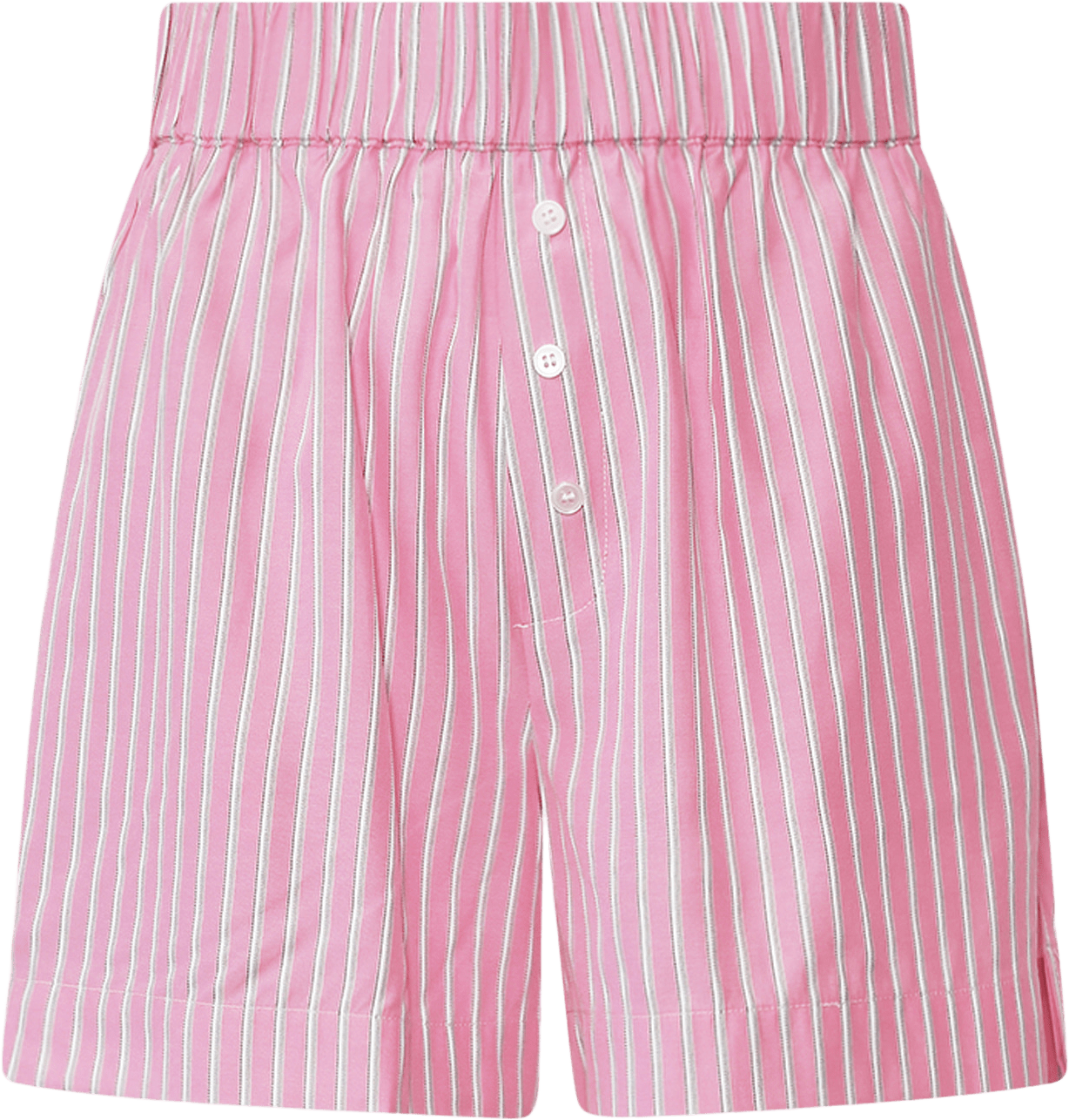 Lea Shorts - Carsyn Pink Stripe