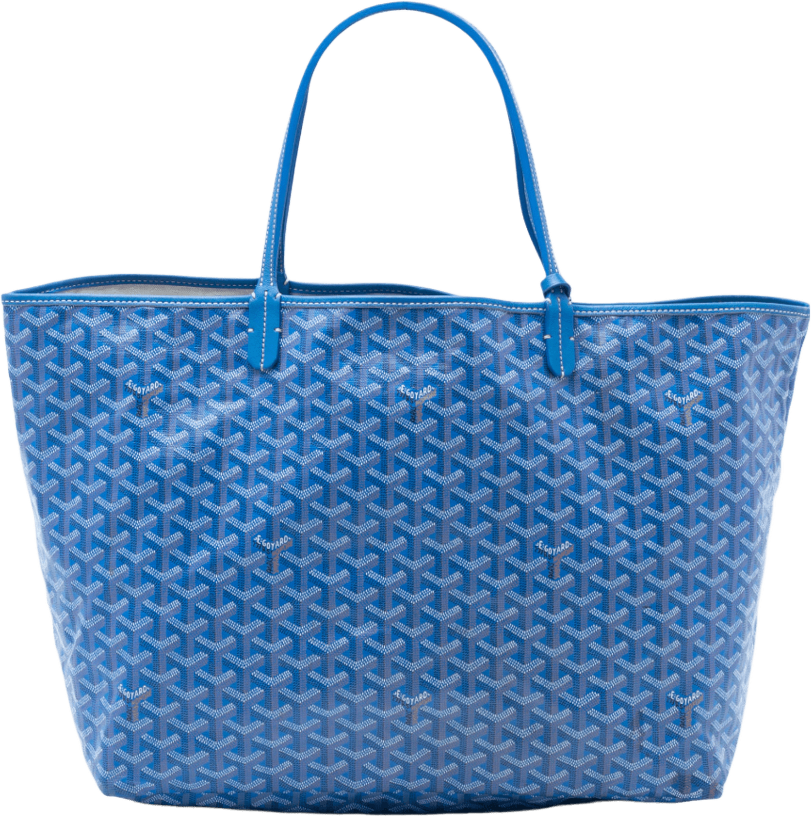 Goyard Goyardine Saint Louis Gm, från Luxclusif, i färgen blue.