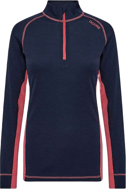 Pullover | 100% Ull | Marinblå