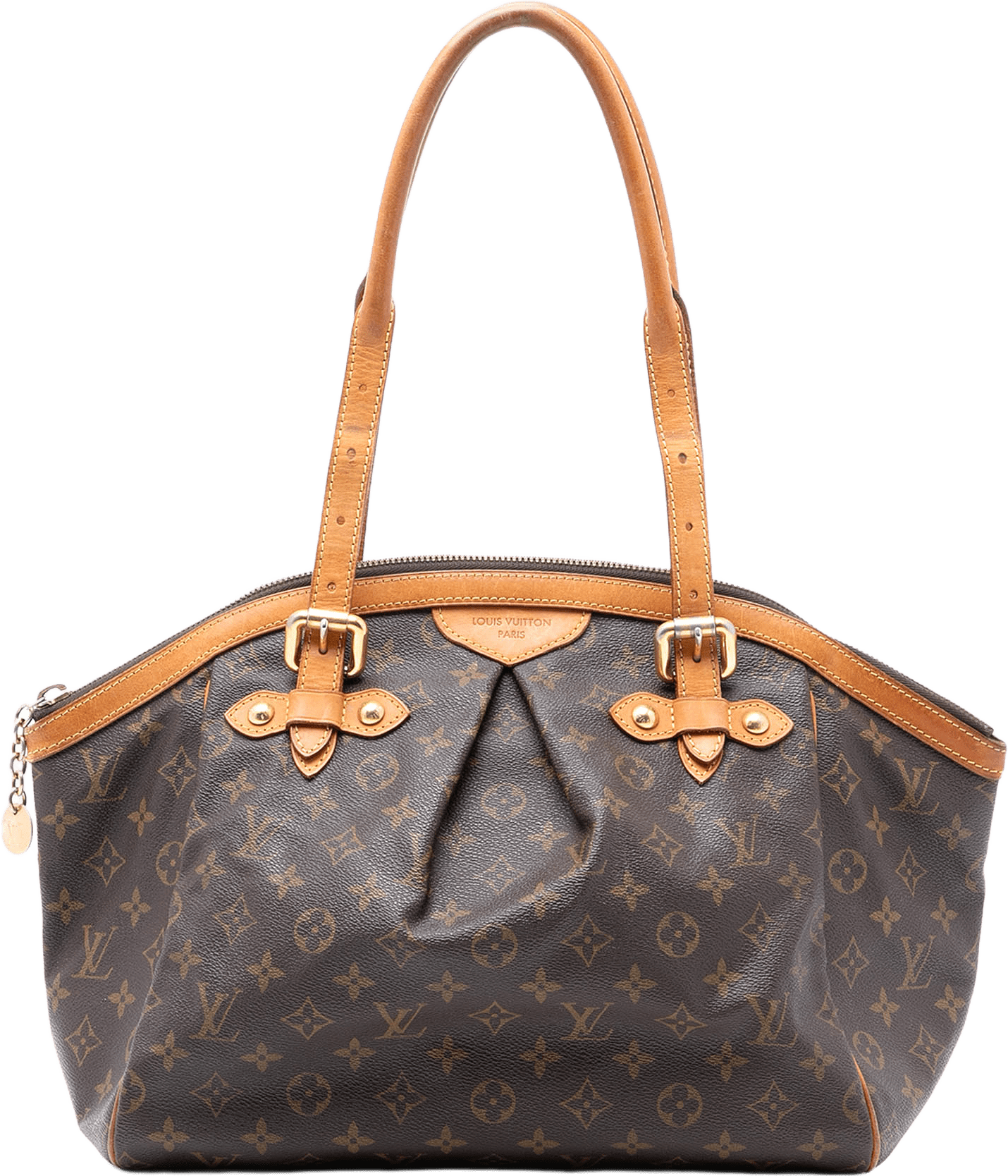 Louis Vuitton Monogram Tivoli Gm, från Luxclusif, i färgen brown.