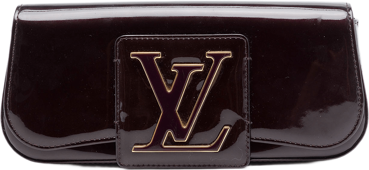 Louis Vuitton Vernis Sobe, från Luxclusif, i färgen purpur.