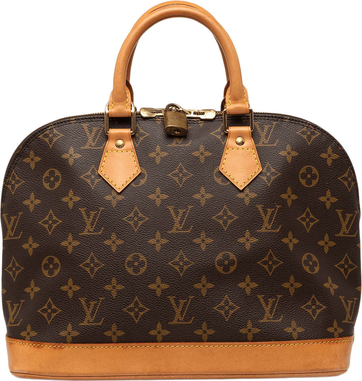 Louis Vuitton Monogram Alma Pm, från Luxclusif, i färgen brun.