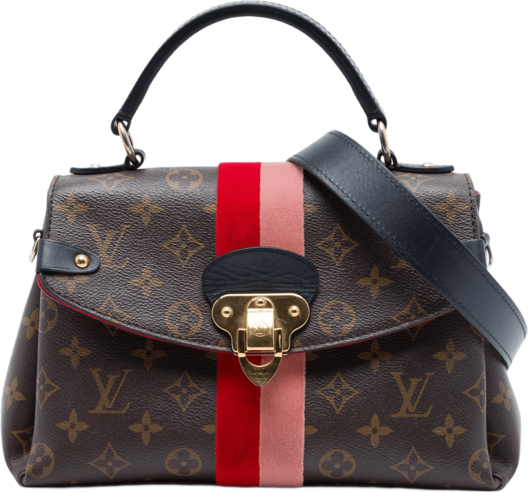 Louis Vuitton Monogram Georges Bb, från Luxclusif, i färgen brun.