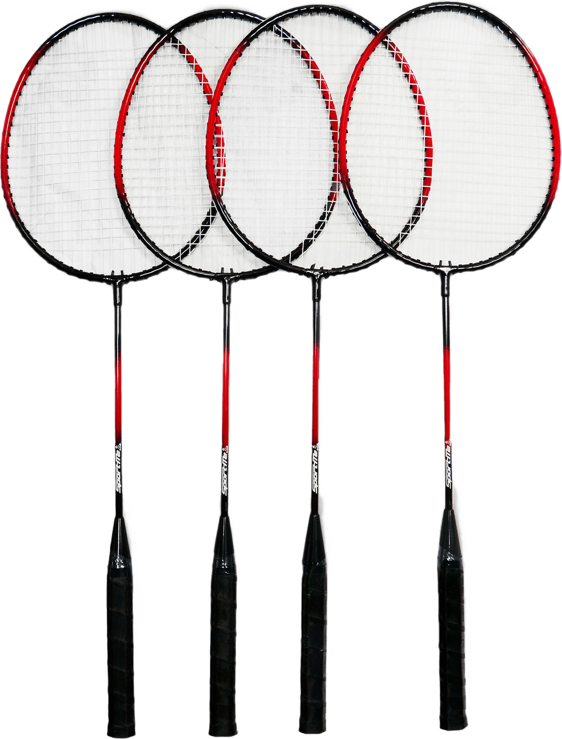Badmintonset 4 Spelare Med Nät