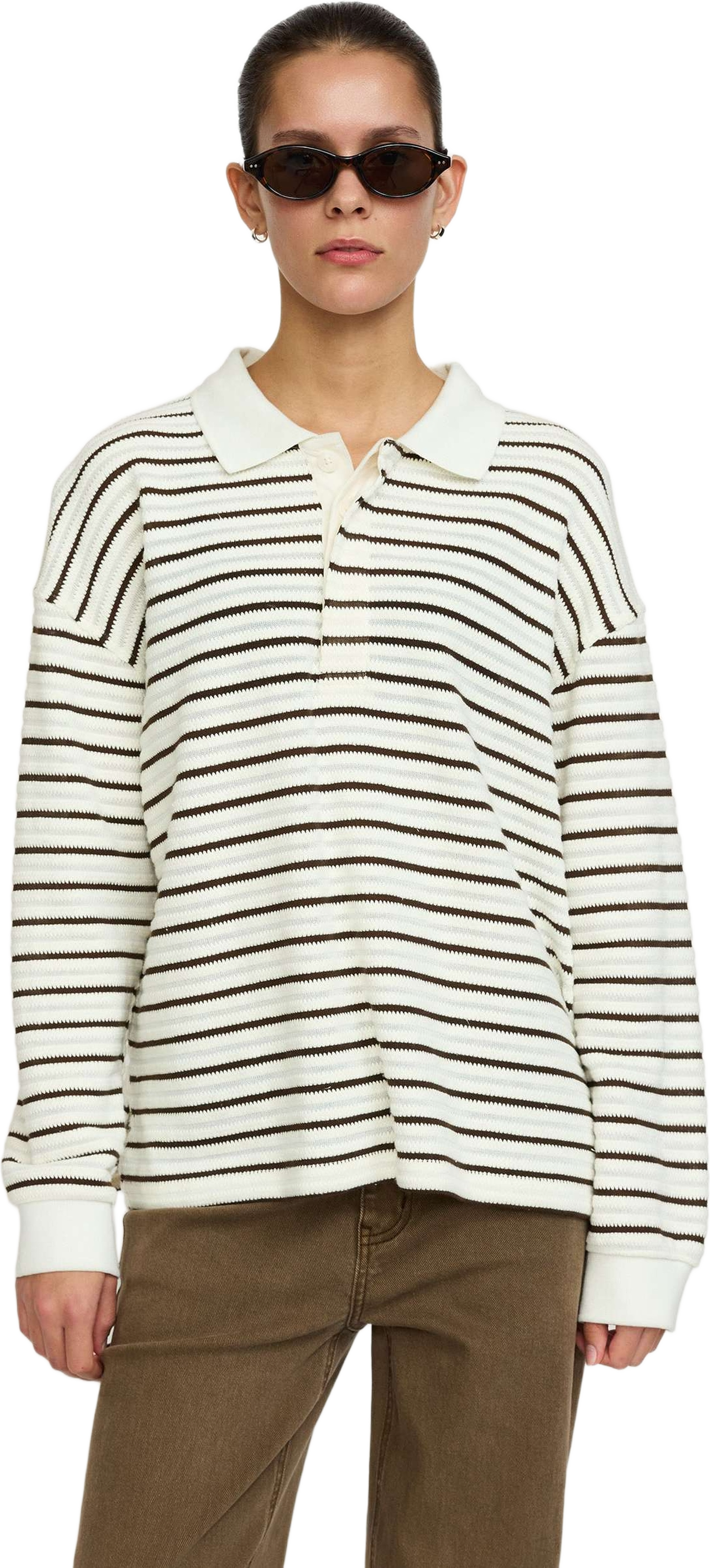 Srsoleil Polo - Sepia, från Soft Rebels, i färgen sepia.