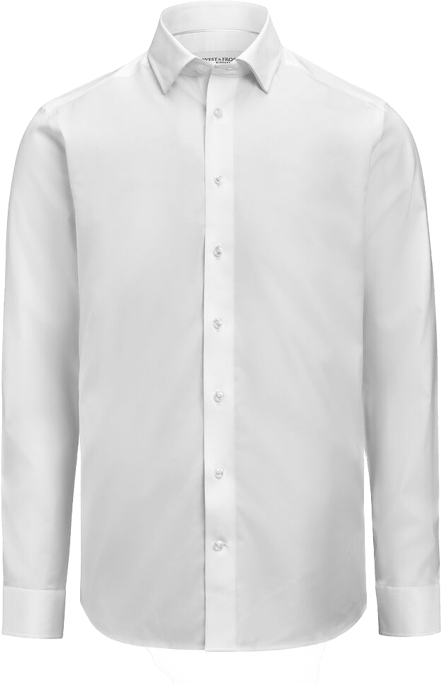 Gb02 Twill Stretch Regular Fit, från J.Harvest & Frost, i färgen vit.