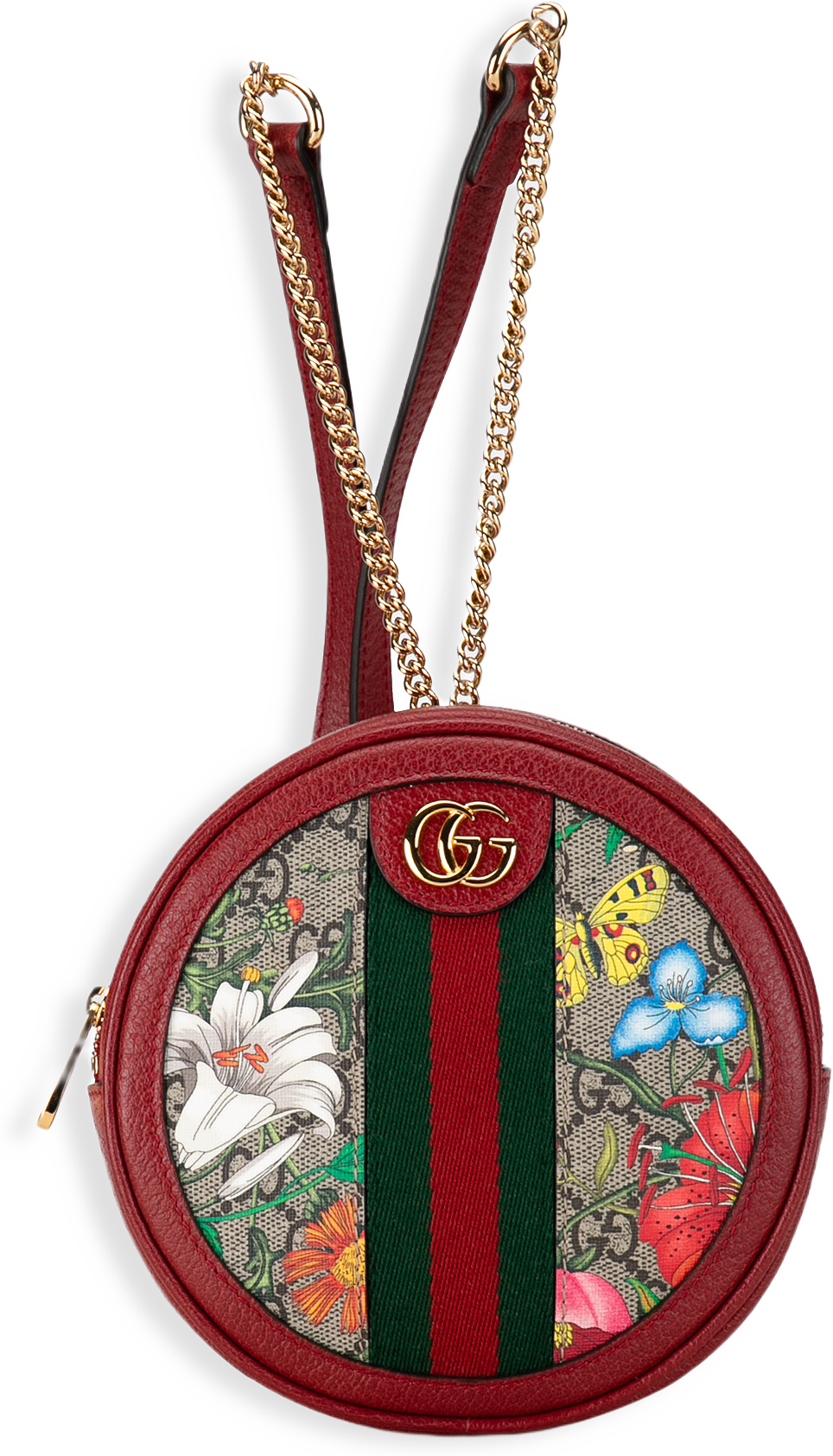 Gucci Gg Supreme Flora Ophidia Backpack