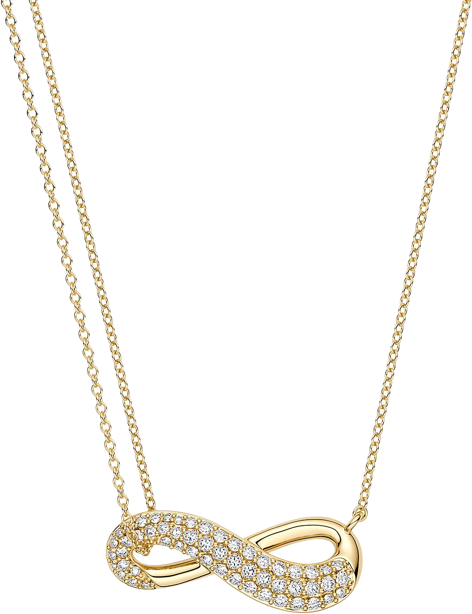Infinito Necklace, från Sif Jakobs Jewellery, i färgen gold.