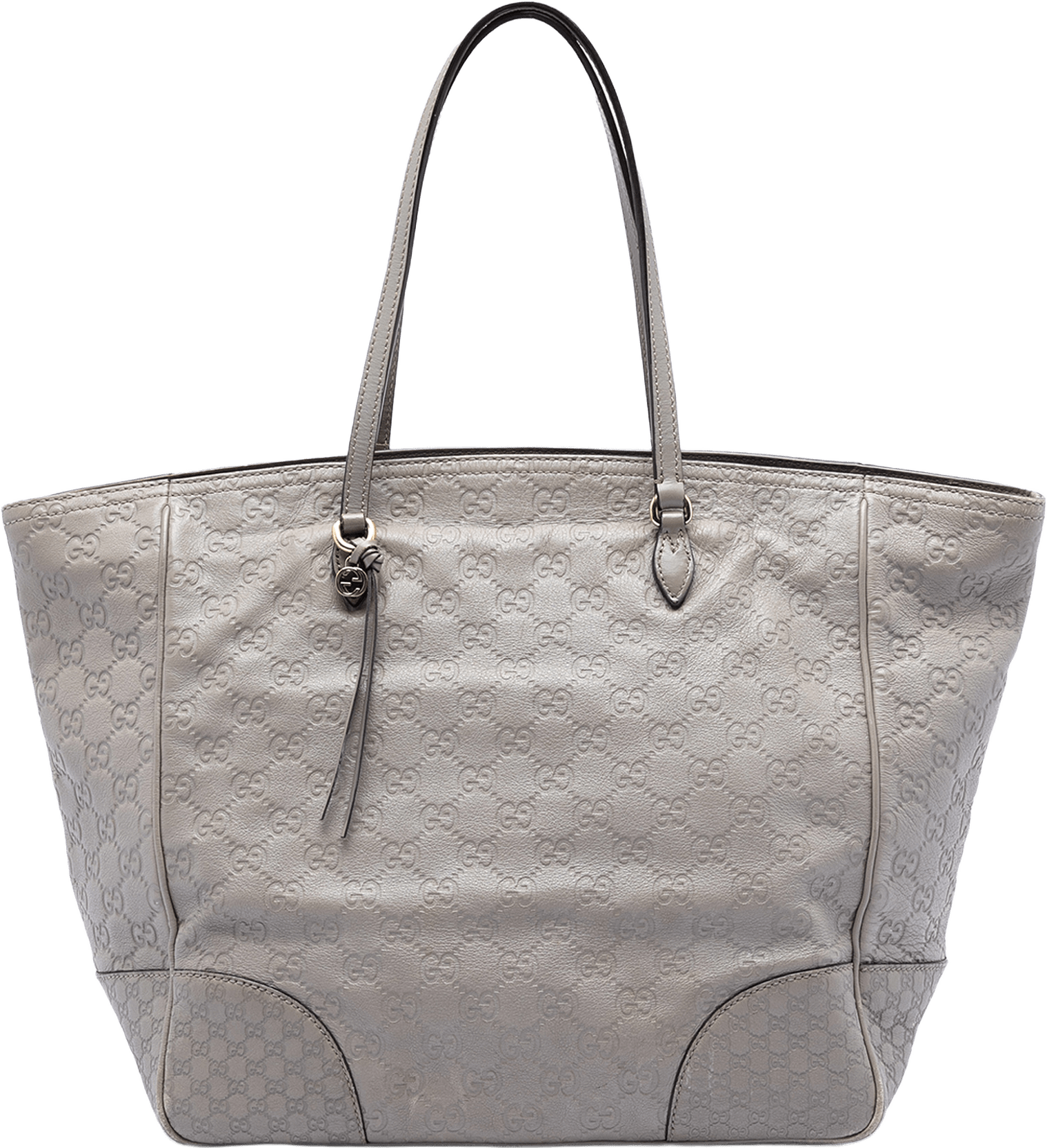 Gucci Guccissima Bree Tote, från Luxclusif, i färgen gray.