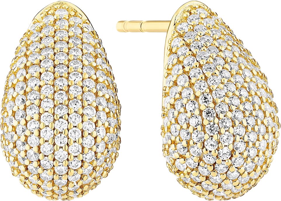 Örhänge Goccia Altro, från Sif Jakobs Jewellery, i färgen gold.