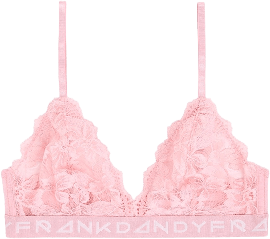Fab-u-lace Bra, från Frank Dandy, i färgen cotton candy.