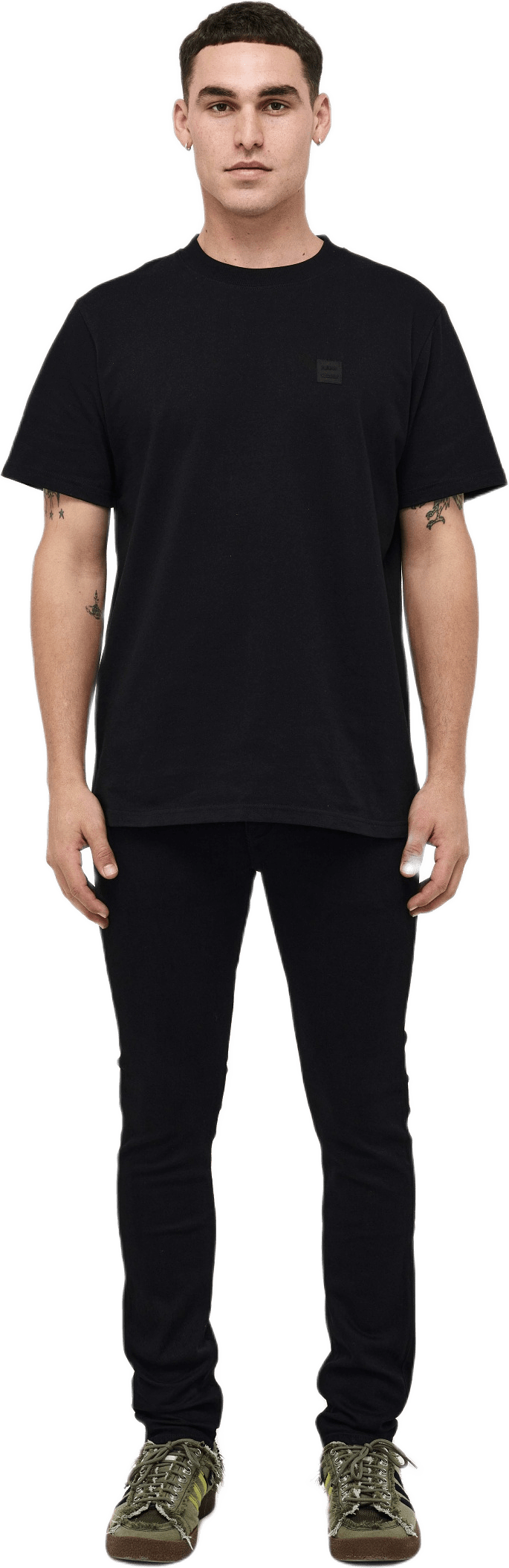 Iggy Skinny Perfecto Black, från Neuw, i färgen black.