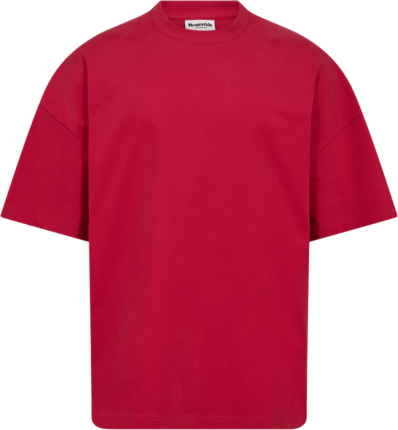 T-shirt Dev Bomull, från Resteröds, i färgen red.