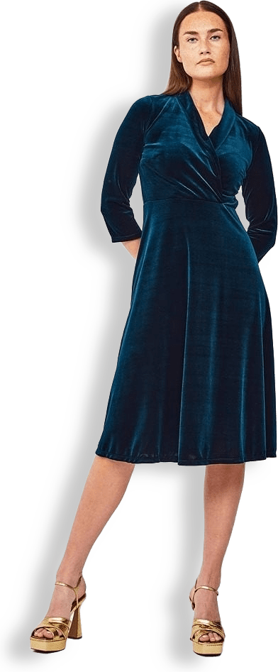 - Dagny Dress Darkgreen