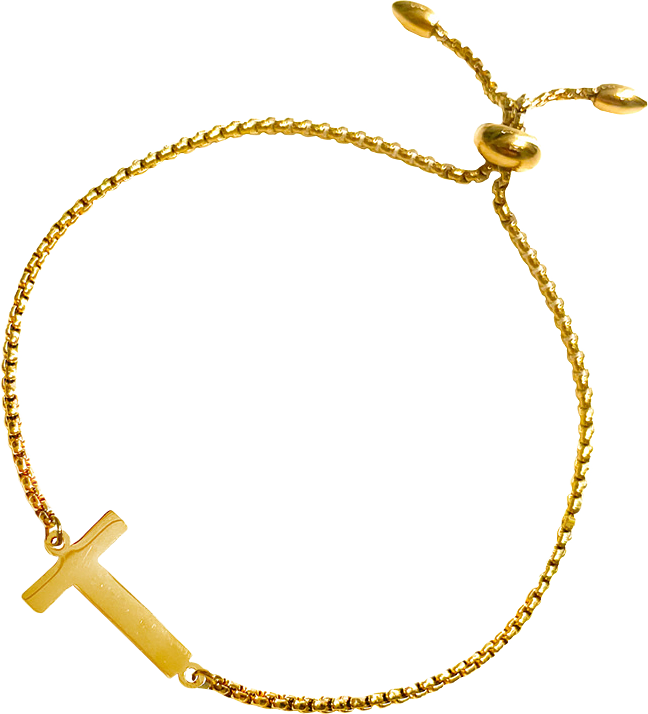 New Identity Bracelet D Gold