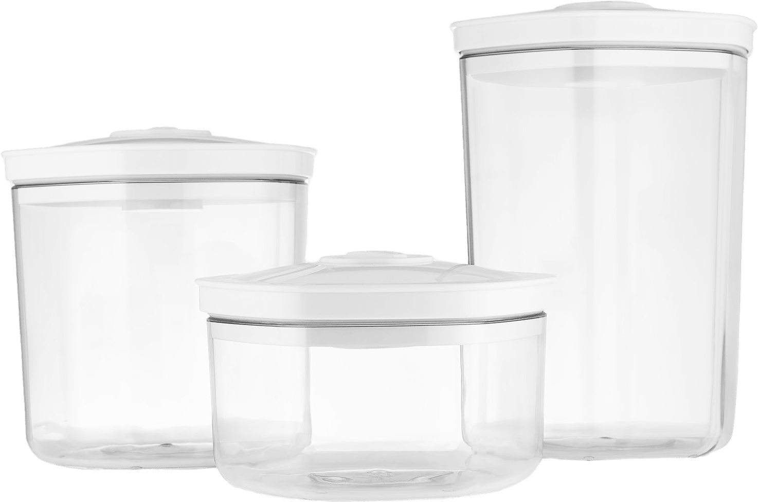 Vakuumbehållare Universal 3-pack (0,7l 1,4l 2l)