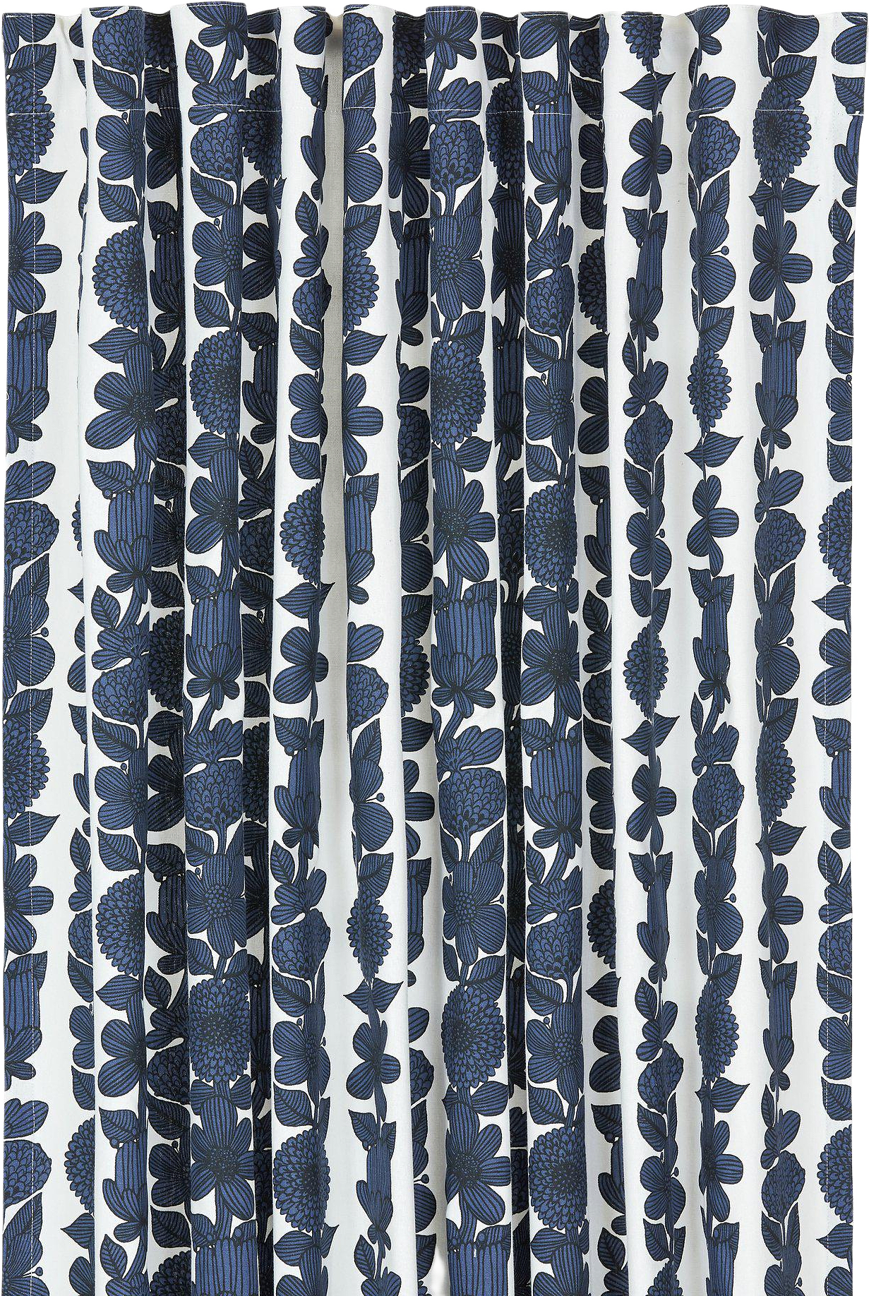 Aster Gardin 2p, från Svanefors, i färgen blå.