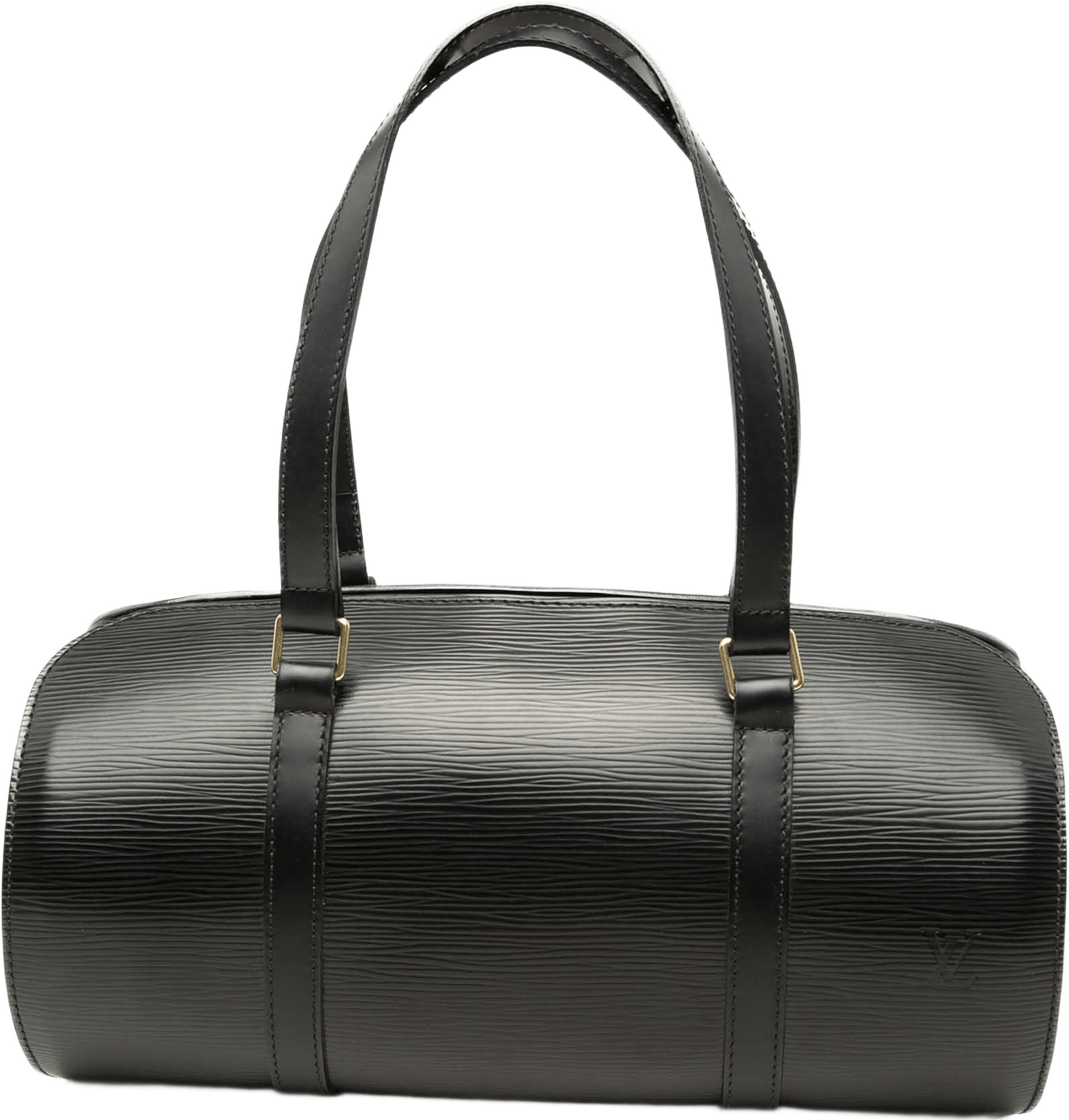 Louis Vuitton Epi Soufflot, från Luxclusif, i färgen svart.