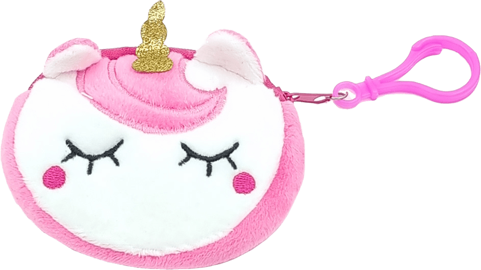 Enhörningsbörs, från Complement Kids, i färgen fuchsia.