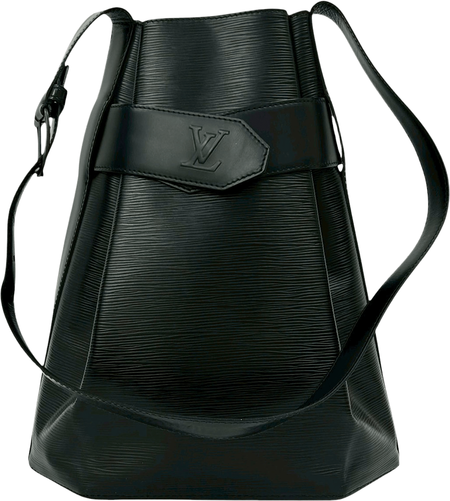 Louis Vuitton Epi Sac D Epaule Gm, från Luxclusif, i färgen black.