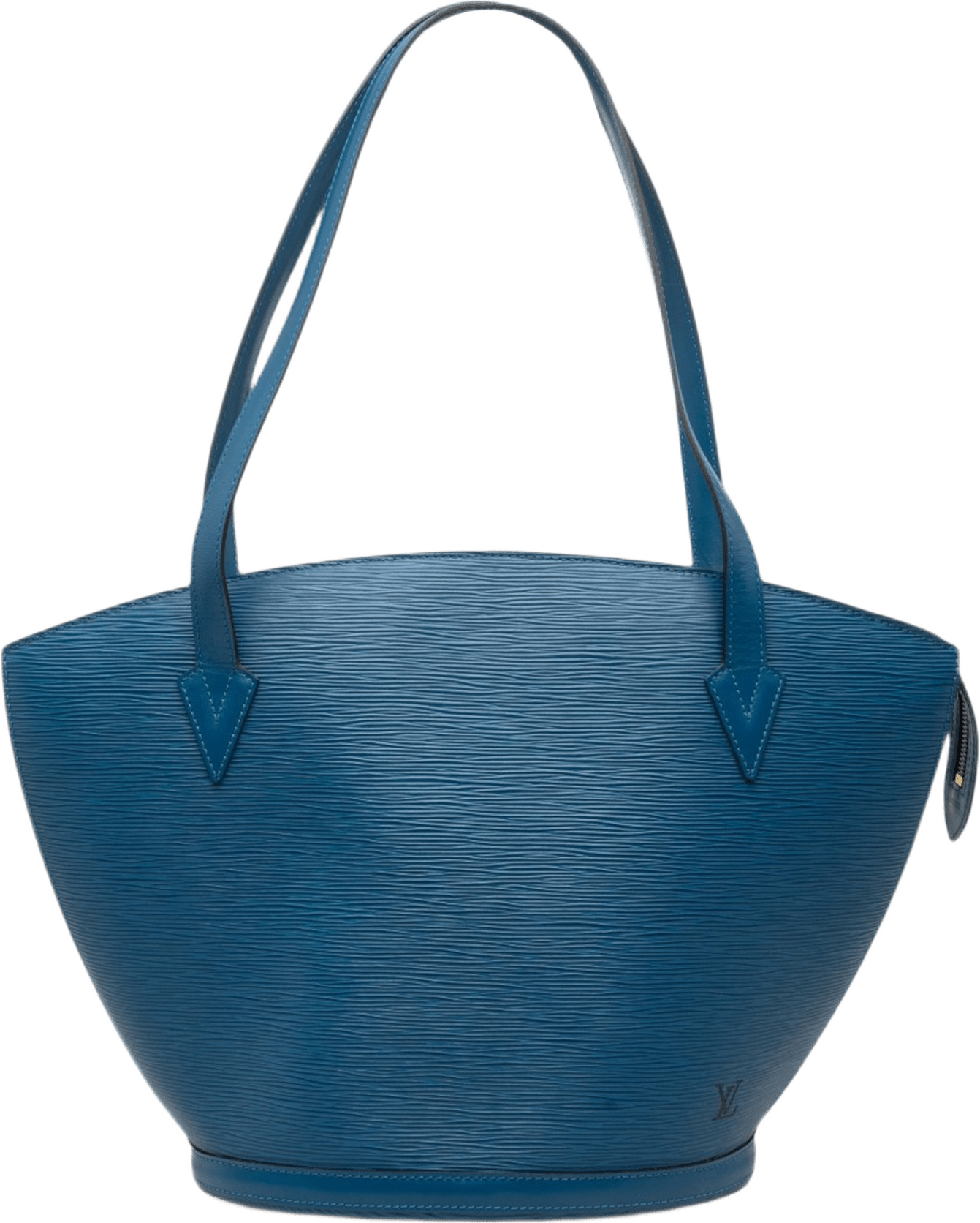 Louis Vuitton Epi Saint Jacques Gm Long Strap, från Luxclusif, i färgen blå.