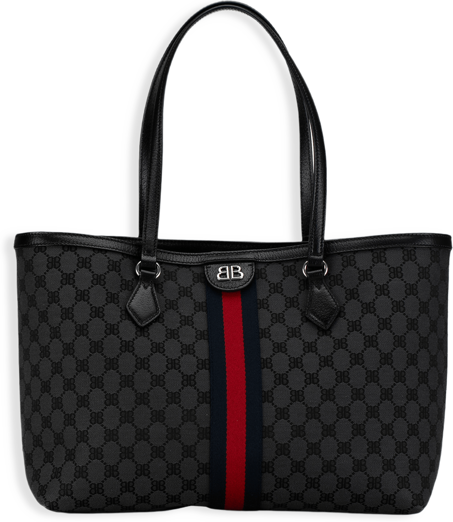 Balenciaga The Hacker Project Medium Bb Supreme Ophidia Tote