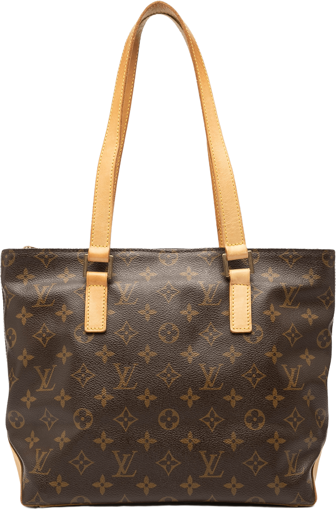Louis Vuitton Monogram Cabas Piano, från Luxclusif, i färgen brown.