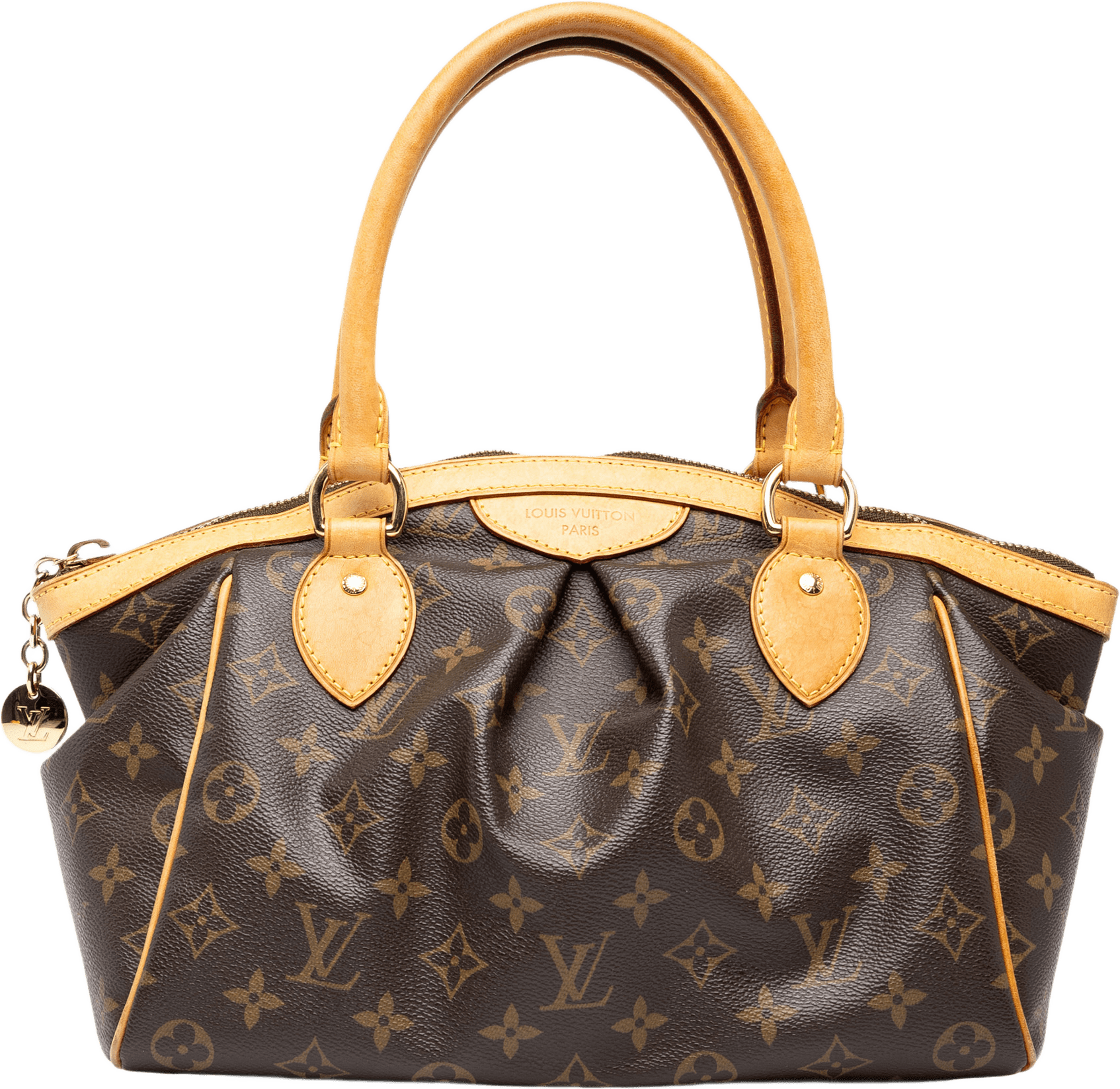 Louis Vuitton Monogram Tivoli Pm, från Luxclusif, i färgen brun.